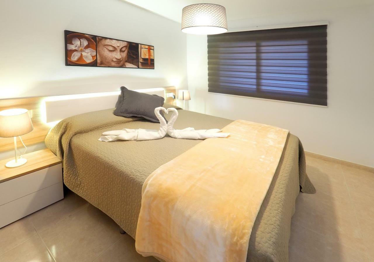 La Perla: Sea View And Pool Apartment El Medano  Exterior photo