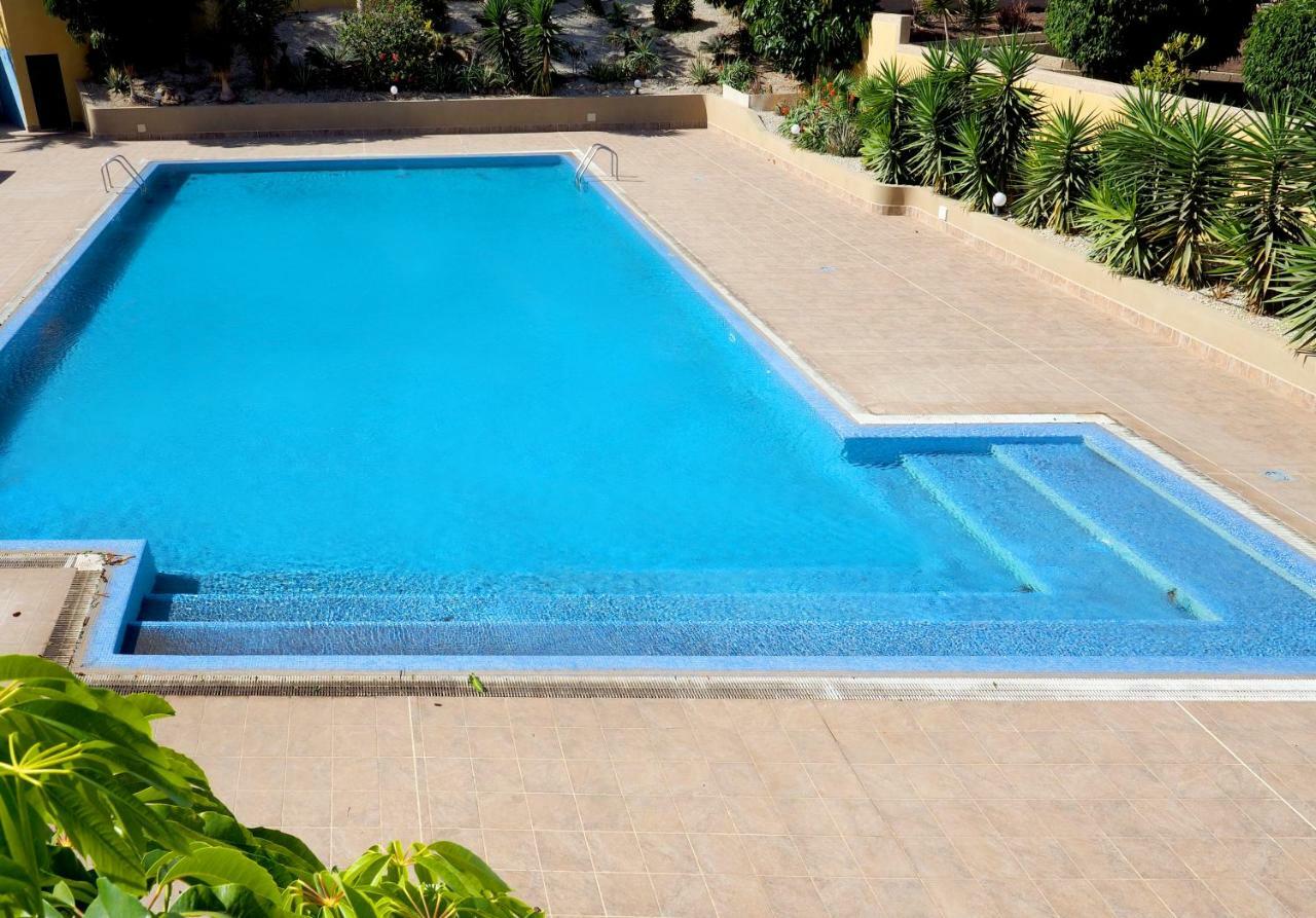 La Perla: Sea View And Pool Apartment El Medano  Exterior photo